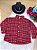 Camisa Junina Xadrez Flanela/Flanelada João Vermelho - Imagem 2