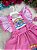 Romper/Vestido Princesa Belli Tematico Ursinhos Carinhosos - Imagem 2