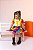 Conjunto Junino Banana Club Luxo Manu Verde Neon - Imagem 4