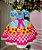 Vestido Marie Junino Luxo Quadrilha das Estrelas Azul - Imagem 6
