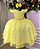 Vestido Ysa Kids Francine Amarelo - Imagem 1