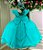 Vestido Ysa Kids Francine Verde Tiffany - Imagem 5