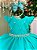Vestido Ysa Kids Francine Verde Tiffany - Imagem 2
