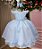 Vestido Ysa Kids Francine Azul Bebe - Imagem 1