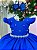 Vestido Ysa Kids Francine Azul Royal - Imagem 4