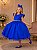 Vestido Ysa Kids Francine Azul Royal - Imagem 1