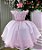 Vestido Ysa Kids Francine Rosa Bebe - Imagem 1