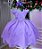 Vestido Ysa Kids Francine Lilas - Imagem 1