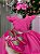 Vestido Ysa Kids Francine Rosa Chiclete - Imagem 3