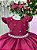 Vestido Ysa Kids Francine Marsala - Imagem 5
