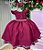 Vestido Ysa Kids Francine Marsala - Imagem 1