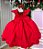 Vestido Ysa Kids Francine Vermelho - Imagem 6