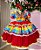 Vestido Junino Mimadine Luxo Samanta - Imagem 4