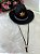 Chapeu/Chapéu Belli Preto Sheriff Dourado - Imagem 3