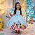 Vestido Ysa Kids Looney Tunes Baby Azul Bebe - Imagem 1