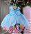 Vestido Ysa Kids Looney Tunes Baby Azul Bebe - Imagem 5