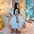 Vestido Ysa Kids Looney Tunes Baby Azul Bebe - Imagem 2