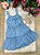 Vestido Blogueirinha Lola Azul Bebe - Imagem 1