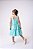 Vestido Blogueirinha Lola Verde Tiffany - Imagem 4