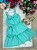 Vestido Blogueirinha Lola Verde Tiffany - Imagem 4