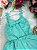 Vestido Blogueirinha Lola Verde Tiffany - Imagem 6