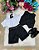 Conjunto Social Miss Cherry Leandro Colete Preto - Imagem 3
