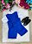 Conjunto Social Miss Cherry Leandro Colete Azul Royal - Imagem 3