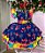 Vestido Junino Banana Club Luxo Forro Kids - Imagem 1