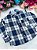 Camisa Xadrez Azul Marinho Flanela/Flanelada Junina Renato - Imagem 2