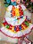 Conjunto Junino Banana Club Luxo Noiva/Noivinha Branco - Imagem 2