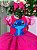 Vestido Tematicos Ysa Kids Lilo Stitch Pink Modelo 3 - Imagem 6