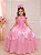 Fantasia Princesa Belli Longa Princesa Rosa - Imagem 1