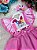 Romper/Vestido Princesa Belli Rosa Coelhinho - Imagem 5