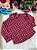 Camisa Xadrez Junina Eduardo Vermelho - Imagem 2