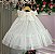 Vestido Vila Lele Jardim das Borboletas Baby Liz Off - Imagem 3
