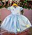 Vestido Marie Azul Bebe Jardim Encantado Flores - Imagem 1