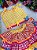 Conjunto Junino Banana Club Luxo Sofia Xadrez Amarelo - Imagem 2