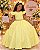Vestido Ysa Kids Ariane Longo Amarelo - Imagem 1