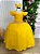 Vestido Ysa Kids Ariane Longo Amarelo Gema - Imagem 7