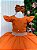 Vestido Ysa Kids Ariane Longo Terracota - Imagem 8