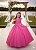 Vestido Ysa Kids Ariane Longo Rosa Chiclete - Imagem 3