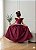 Vestido Ysa Kids Ariane Longo Marsala - Imagem 5