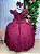 Vestido Ysa Kids Ariane Longo Marsala - Imagem 4