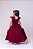 Vestido Ysa Kids Ariane Longo Marsala - Imagem 5