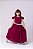 Vestido Ysa Kids Ariane Longo Marsala - Imagem 4