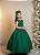 Vestido Ysa Kids Ariane Longo Verde Bandeira - Imagem 2