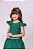 Vestido Ysa Kids Ariane Longo Verde Esmeralda - Imagem 7