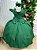 Vestido Ysa Kids Ariane Longo Verde Esmeralda - Imagem 9