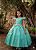 Vestido Ysa Kids Ariane Longo Verde Menta - Imagem 2
