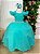 Vestido Ysa Kids Ariane Longo Verde Tifanny - Imagem 1
